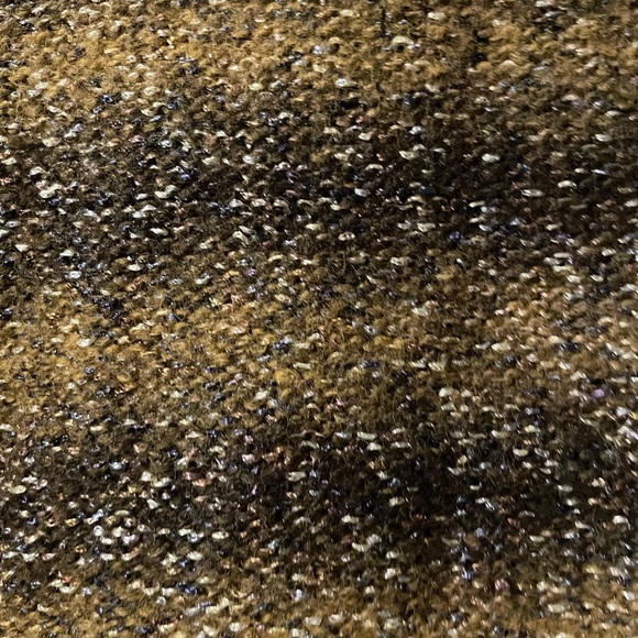 Adrienne Vittadini Wool Blend Brown Tan Turtleneck Cowl Neck Sweater Size Medium - Picture 4 of 8